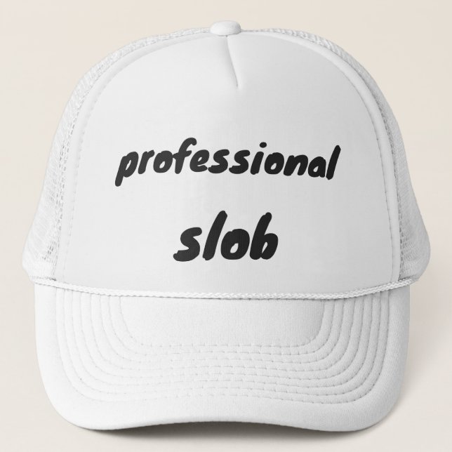 Gorra De Camionero Slob profesional (Anverso)