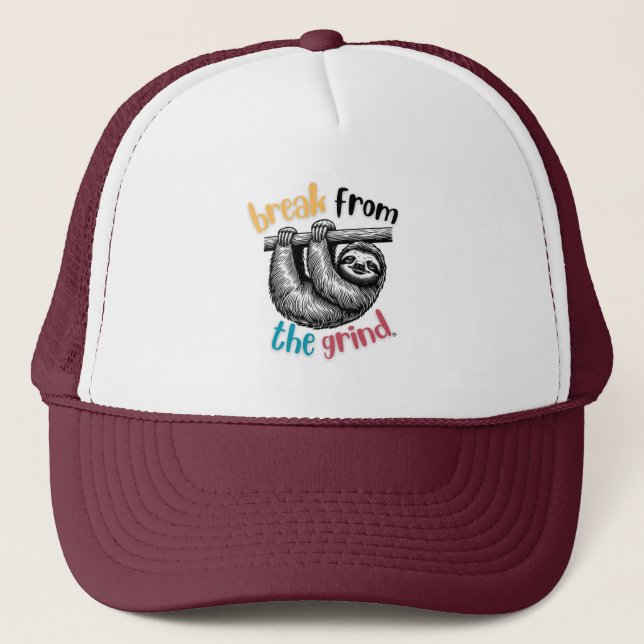 Gorra De Camionero Sloth BFTG (Anverso)