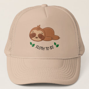 Gorra De Camionero Sloth To Be Divertido Personalizado de presupues