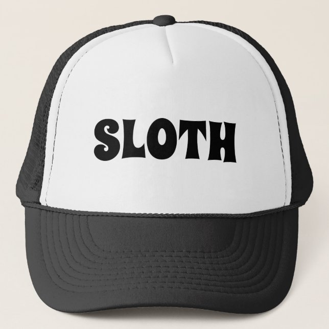 GORRA DE CAMIONERO SLOTH TRUCKER HAT (Anverso)
