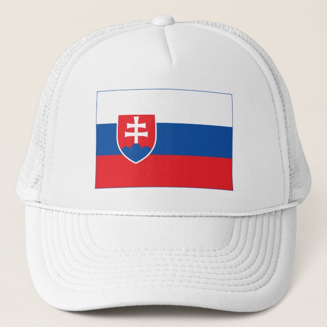 Gorra De Camionero Slovakia Flag (Anverso)