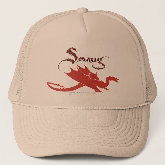 Gorra De Camionero SMAUG™ Silhouette & Name (Anverso)