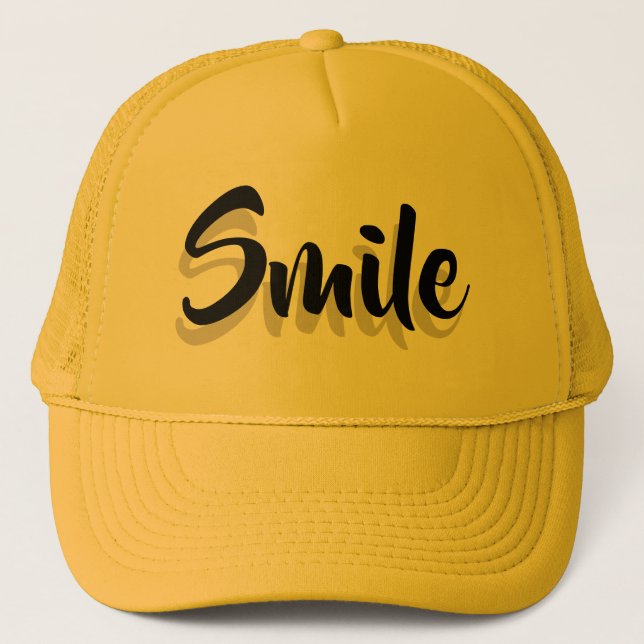 Gorra De Camionero Smile Trucker Hat (Anverso)