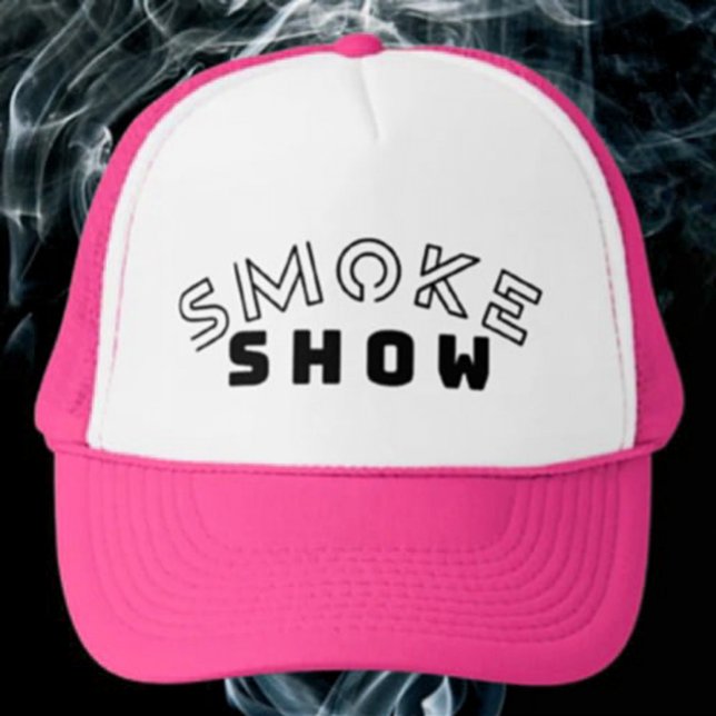 Gorra de camionero Smoke Show | Moda atrevida y de (Subido por el creador)