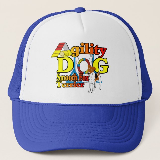 Gorra De Camionero Smooth_Fox_Terrier_Agility (Anverso)