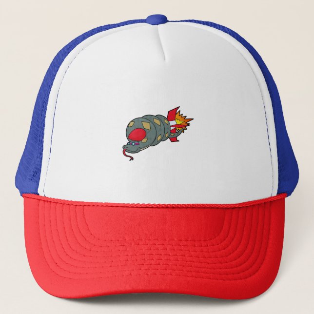 Gorra De Camionero Snack con Rocket (Anverso)