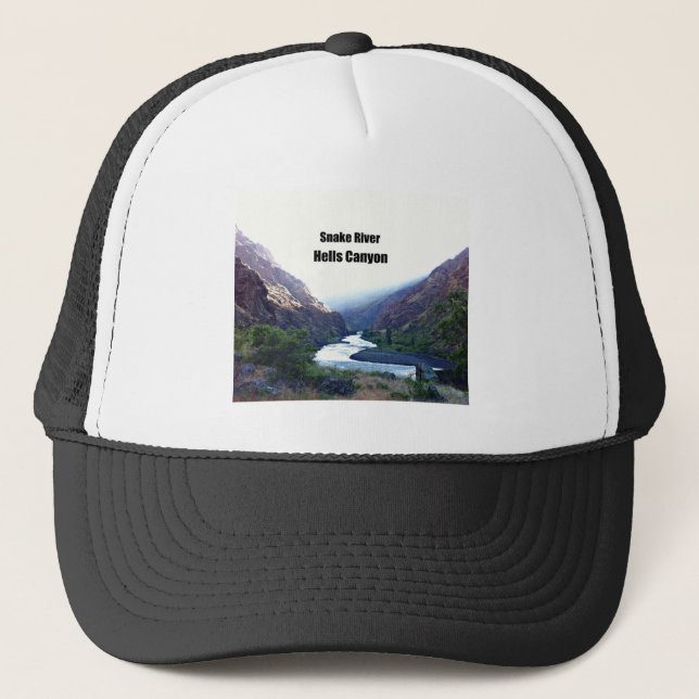 Gorra De Camionero Snake RIver, Hells Canyon (Anverso)