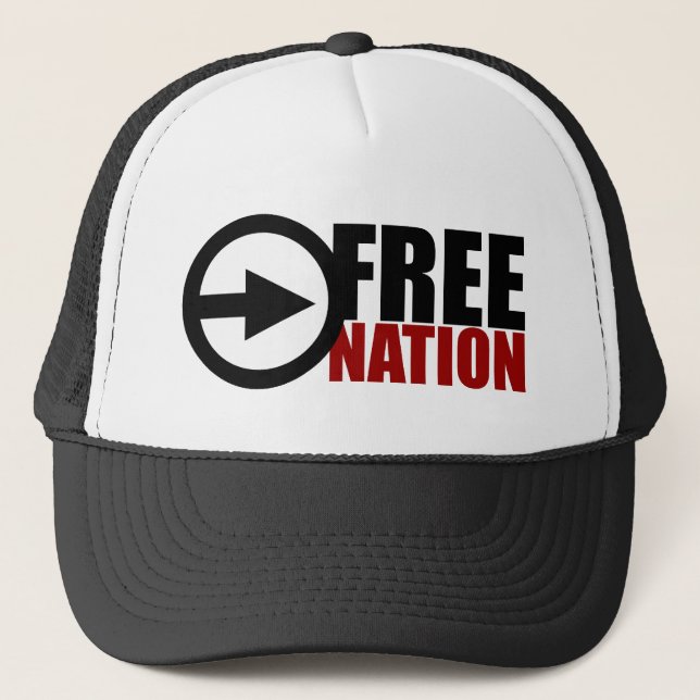 GORRA DE CAMIONERO SNAPBACK DE LA NACIÓN LIBRE (Anverso)