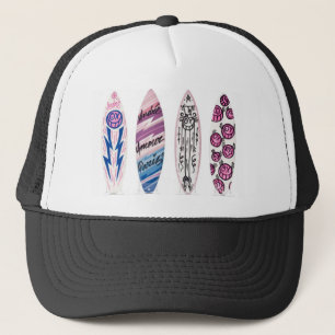 Gorra De Camionero Snapback de la tabla hawaiana