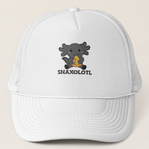 Gorra De Camionero Snaxolotl Axolotl Pizza Ama A Los Animales Dulces