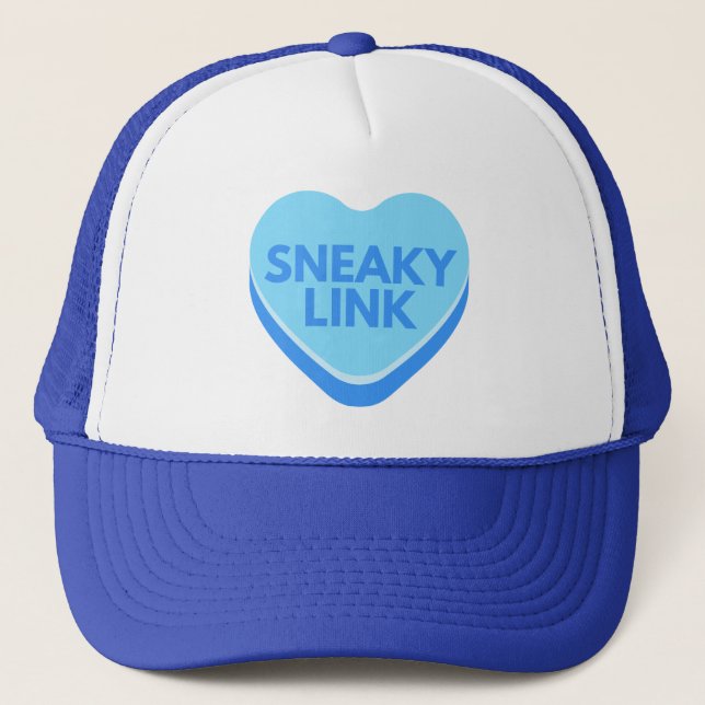 Gorra De Camionero Sneaky Link Funny Valentine Conversation Heart (Anverso)