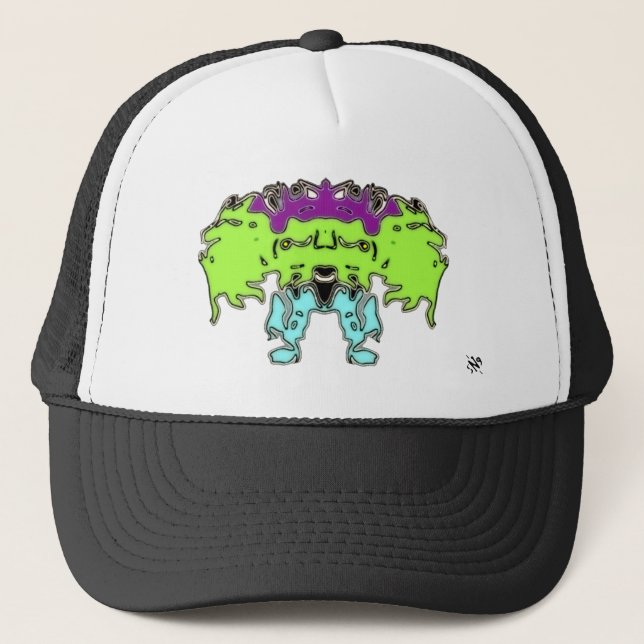 Gorra De Camionero Sneering Chimera (Anverso)