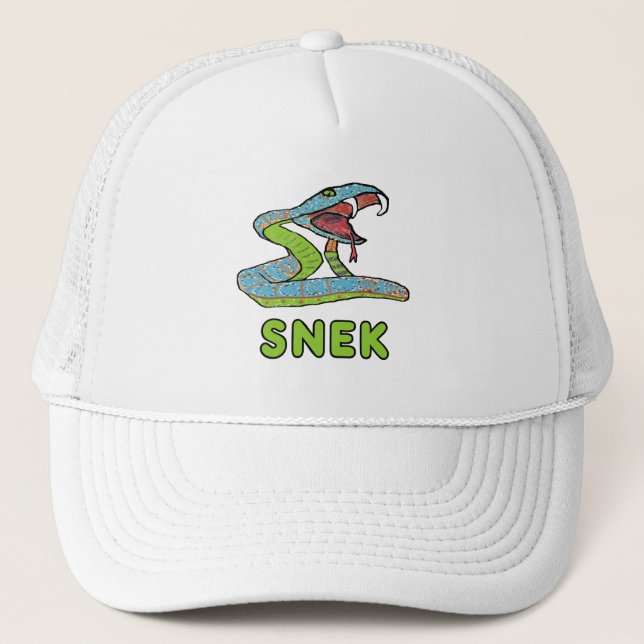 Gorra De Camionero Snek (Serpiente) (Anverso)