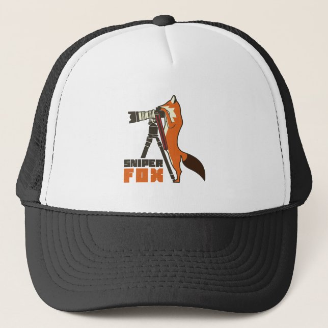 Gorra De Camionero Sniper Fox (Anverso)