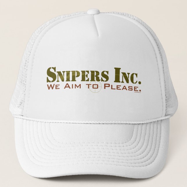 Gorra De Camionero Snipers, Inc. (Anverso)