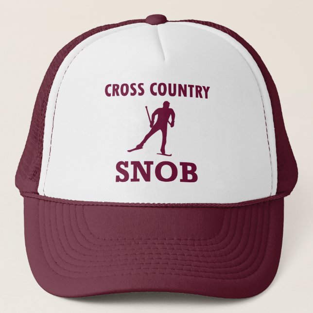 Gorra De Camionero Snob de esquí de fondo (Anverso)
