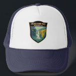 Gorra De Camionero Snoqualmie Falls Washington Waterfall Vintage<br><div class="desc">Diseño artístico vectorial de las Cataratas de Snoqualmie. Situado al este de Seattle,  en el río Snoqualmie,  entre Snoqualmie y la Ciudad Oeste,  Washington. Es una de las atracciones más populares de Washington.</div>