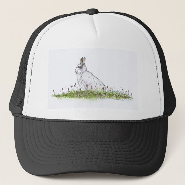 Gorra De Camionero Snow Hare (Anverso)