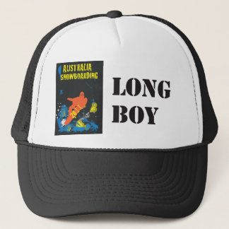Gorra De Camionero Snowboard (gorra), muchacho largo