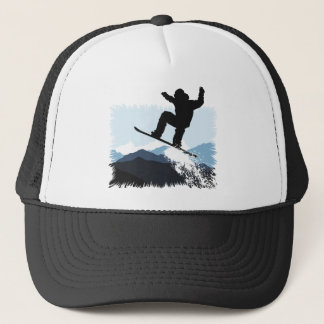 Gorra De Camionero Snowboarder Action Jump