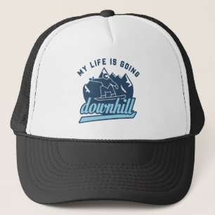 Gorra De Camionero Snowboarding de descenso