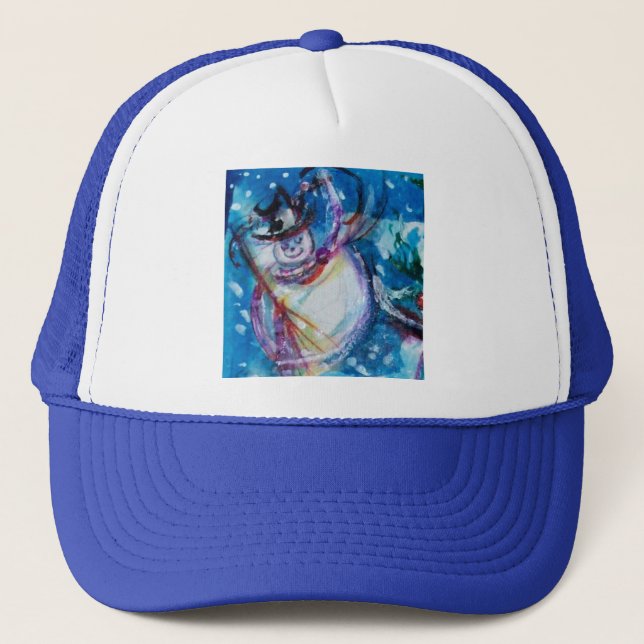 Gorra De Camionero SNOWMAN CON OWL Winason (Anverso)