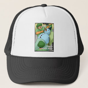 Gorra De Camionero Snowman Cosmetic Cirugía Graciosa Regalos Tees