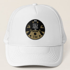 Gorra De Camionero Sobre el golfista de cumpleaños de Hill