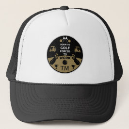 Gorra De Camionero Sobre el golfista de cumpleaños de Hill