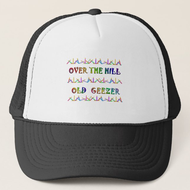 Gorra De Camionero Sobre el viejo Geezer de la colina (Anverso)