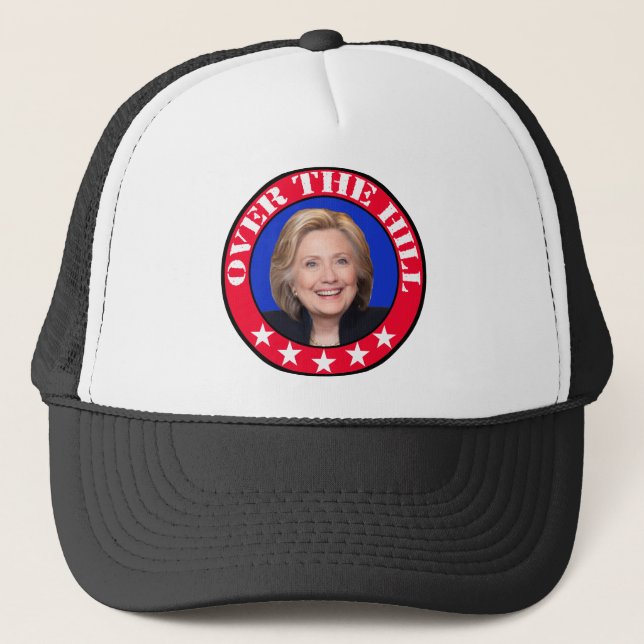 GORRA DE CAMIONERO SOBRE LA COLINA - CLINTON ANTIHILLARIO (Anverso)