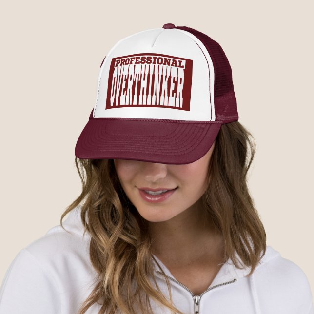 Gorra De Camionero Sobrepensador profesional (In situ)