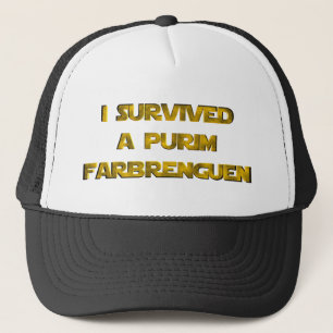 Gorra De Camionero Sobreviví a Purim Farbrenguen