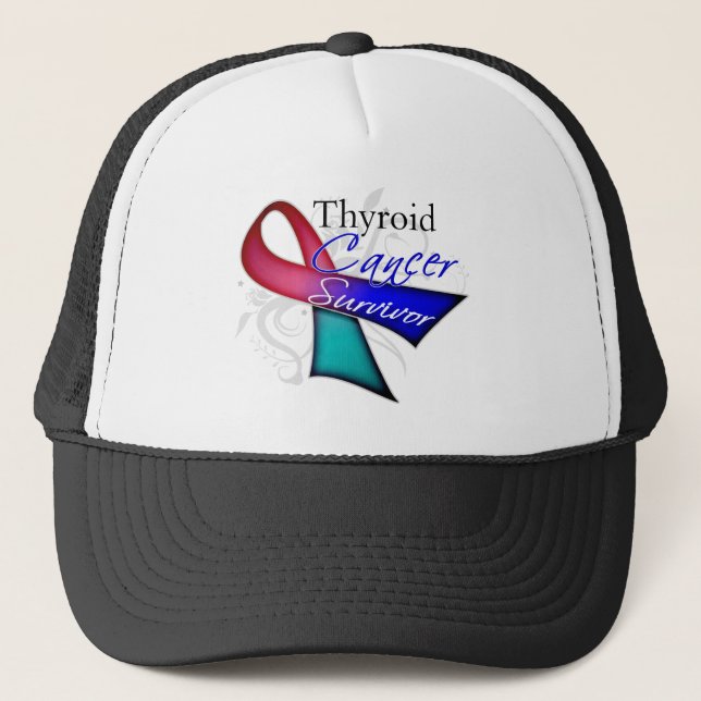 Gorra De Camionero Sobreviviente - Cáncer tiroideo (Anverso)