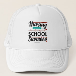 Gorra De Camionero Sobreviviente de escuela de enfermería