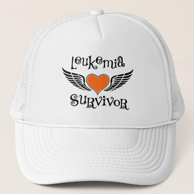 Gorra De Camionero Sobreviviente de leucemia (Anverso)