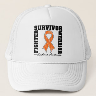Gorra De Camionero Sobreviviente de leucemia luchadora guerrera