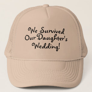 Gorra De Camionero Sobrevivimos nuestro casarse de las hijas