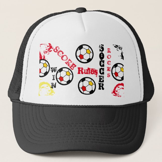GORRA DE CAMIONERO SOCCER (Anverso)
