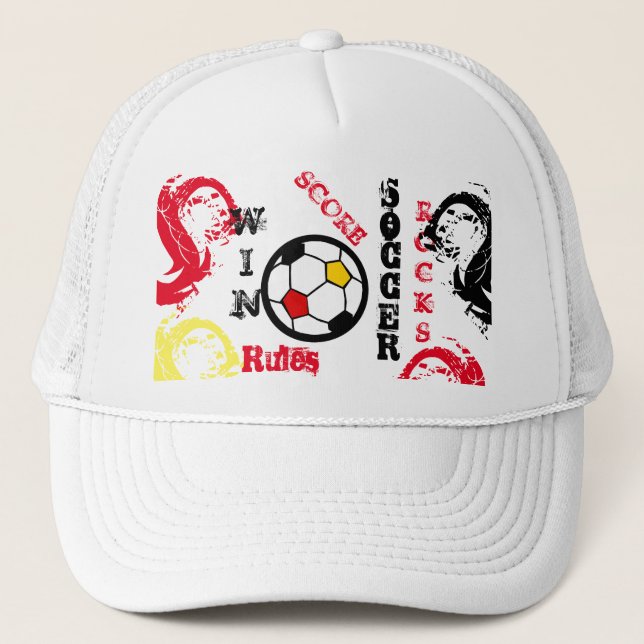 GORRA DE CAMIONERO SOCCER (Anverso)