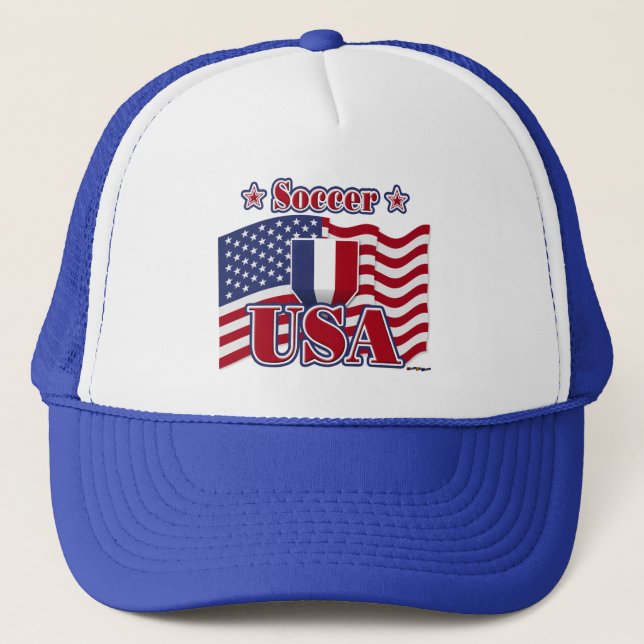 Gorra De Camionero Soccer USA (Anverso)