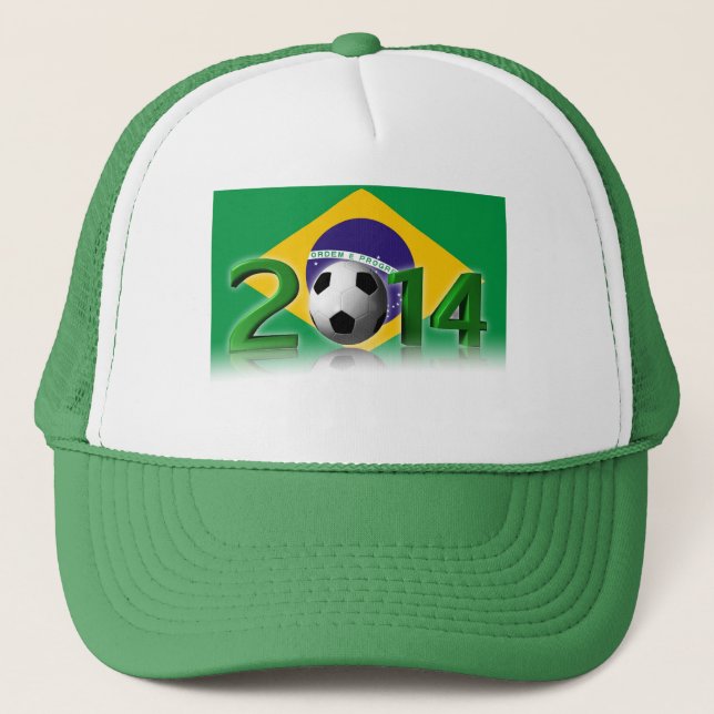 Gorra De Camionero Soccer World Cup 2014 (Anverso)