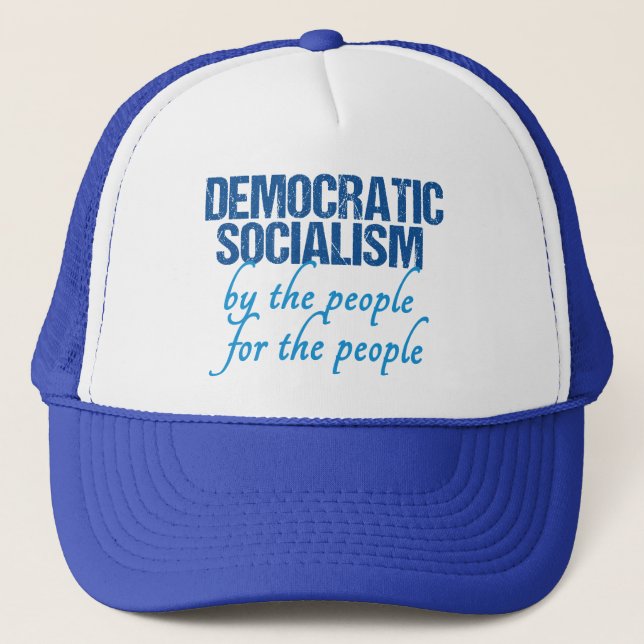 Gorra De Camionero Socialismo democrático (Anverso)