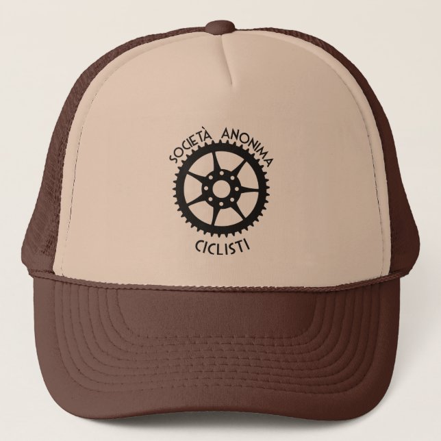 Gorra De Camionero Sociedad de la bici (Anverso)