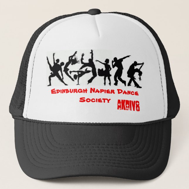 Gorra De Camionero Sociedad de la danza de Edimburgo Napier (Anverso)