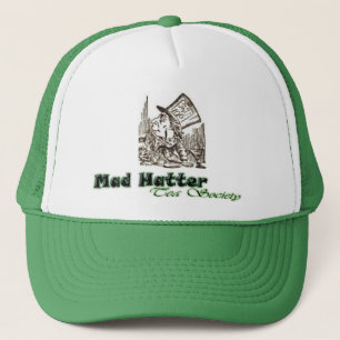 Gorra De Camionero Sociedad enojada del té del sombrerero