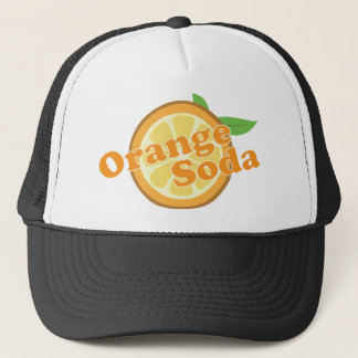 Gorra De Camionero Soda anaranjada