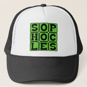 Gorra De Camionero Sófocles, trágico griego