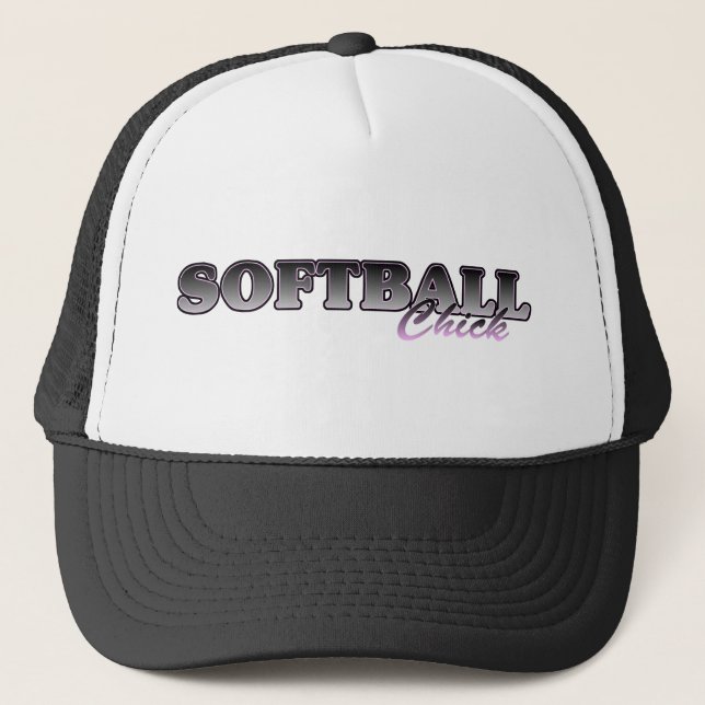 Gorra De Camionero Softball Chick (Anverso)