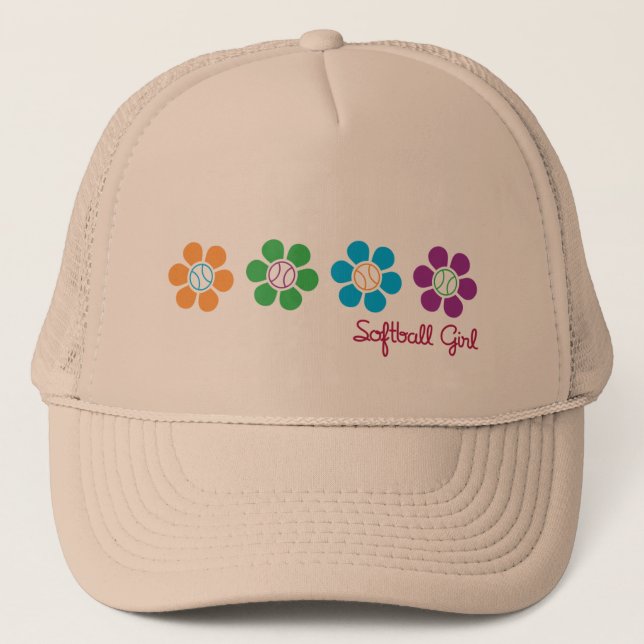 Gorra De Camionero Softball de Bayflower (Anverso)